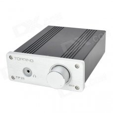 TOPPING TP21 2 x 25W Class-T Digital High Power Output Amp Amplifier - Black + Silver White TOPPING TP21 2 x 25W Class-T Digital High Power Output Amp Amplifier - Black + Silver White