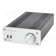 TOPPING TP22 2 x 30W 2-CH Class-T Digital Amplifier - Black + Silver TOPPING TP22 2 x 30W 2-CH Class-T Digital Amplifier - Black + Silver