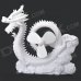 Dragon Shaped Mini USB 3-Blade Fan (3 x AAA)