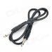 JinJiang 6.5mm Male to Male Audio Video Connection Cable - Black (110cm) JinJiang 6.5mm Male to Male Audio Video Connection Cable - Black (110cm)