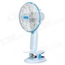 R5575A USB 2.0 Powered 4-Blade Cooling Fan - White + Blue R5575A USB 2.0 Powered 4-Blade Cooling Fan - White + Blue
