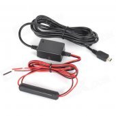 12V-24V Input / 5V 1.5A Mini USB Output Step-down Wire w/ Protector for Car GPS / Camcorder