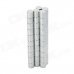 XL-63 Cylindrical NdFeB Magnets - Silver (50 PCS)