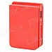 B001 Mini MP3 Player w/ TF Card Slot / 3.5mm Earphone / USB Cable - Red + White (16G) B001 Mini MP3 Player w/ TF Card Slot / 3.5mm Earphone / USB Cable - Red + White (16G)