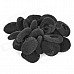 Jiahui Protective Sponge Cover for Earphones - Black (20 PCS)
