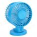 LZZ-8 Mini 30° Rotary USB Powered 2-Mode 2-Blade Fan - Blue LZZ-8 Mini 30° Rotary USB Powered 2-Mode 2-Blade Fan - Blue