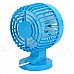 LZZ-8 Mini 30° Rotary USB Powered 2-Mode 2-Blade Fan - Blue LZZ-8 Mini 30° Rotary USB Powered 2-Mode 2-Blade Fan - Blue