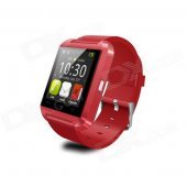 COOSPO U Watch 8 1.48" TFT Bluetooth Wearable Smart Sport Watch for IPHONE / Samsung / HTC - Red