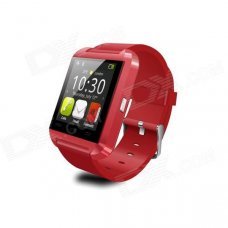 COOSPO U Watch 8 1.48" TFT Bluetooth Wearable Smart Sport Watch for IPHONE / Samsung / HTC - Red COOSPO U Watch 8 1.48" TFT Bluetooth Wearable Smart Sport Watch for IPHONE / Samsung / HTC - Red