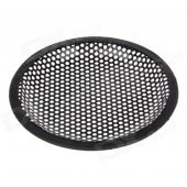 6" Car Audio Speaker Iron Mesh Cover - Black