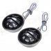 TiaoPing TP-077 20W High Frequency Car Audio Speaker - Silver + Black (Pair / 12V) TiaoPing TP-077 20W High Frequency Car Audio Speaker - Silver + Black (Pair / 12V)