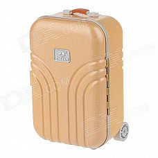 YADIAN NS0520 Fashion Suitcase Shape Piggy Bank - Orange YADIAN NS0520 Fashion Suitcase Shape Piggy Bank - Orange