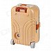 YADIAN NS0520 Fashion Suitcase Shape Piggy Bank - Orange YADIAN NS0520 Fashion Suitcase Shape Piggy Bank - Orange