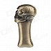 6713 Skull Shape Super Fire Windproof Butane Jet Gas Lighter - Golden 6713 Skull Shape Super Fire Windproof Butane Jet Gas Lighter - Golden