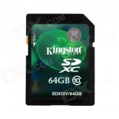 Kingston 64GB SDXC Class 10 UHS-I Flash Memory Card