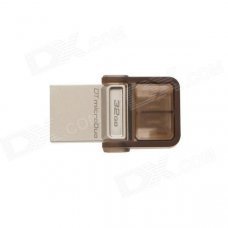 Kingston Digital 32GB DataTraveler MicroDuo USB 2.0 Drive DTDUO/32GB