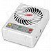 GT827B Portable 7-Blade 3-Mode 5V USB 2.0 Fan w/ LED Indicator - White GT827B Portable 7-Blade 3-Mode 5V USB 2.0 Fan w/ LED Indicator - White