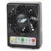 GT827B Portable 7-Blade 3-Mode 5V USB 2.0 Fan w/ LED Indicator - Black GT827B Portable 7-Blade 3-Mode 5V USB 2.0 Fan w/ LED Indicator - Black