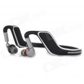 S11-HD Sports Stereo Bluetooth v4.0 Neckband Headset w/ NFC / Microphone - Black + White