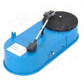 Relliance EC009L Mini Record to MP3 Player / Converter w/ USB / 3.5mm - Light Blue