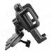 360 Degree Rotation Car CD Port Holder Stand Bracket for Phone / Navigation - Black