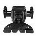 360 Degree Rotation Car CD Port Holder Stand Bracket for Phone / Navigation - Black