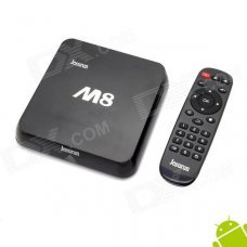 Jesurun M8 Quad-Core Android 4.4.2 Google TV Player w/ 2GB RAM, 8GB ROM, XBMC, NETFLIX, US Plug Jesurun M8 Quad-Core Android 4.4.2 Google TV Player w/ 2GB RAM, 8GB ROM, XBMC, NETFLIX, US Plug