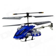 Brilink BH12 Rechargeable 4-CH IR Remote Control R/C Helicopter w/ Gyro - Blue Brilink BH12 Rechargeable 4-CH IR Remote Control R/C Helicopter w/ Gyro - Blue