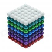 CHEERLINK 5mm DIY Magnet Balls / Neodymium Iron Educational Toys Set - Multicolored (252 PCS)