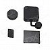 BZ119 4-in-1 Silicone Camera Lens + Interface + Housing + Battery Cap Set for GoPro Hero3+ - Black BZ119 4-in-1 Silicone Camera Lens + Interface + Housing + Battery Cap Set for GoPro Hero3+ - Black