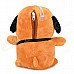 Stray Dog Style Plush PP Cotton Toy w/ Light - Brown (2 x AA) Stray Dog Style Plush PP Cotton Toy w/ Light - Brown (2 x AA)