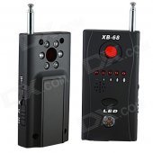 XB-68 Wireless Anti-Pinhole Camera Infrared Detectors Set - Black