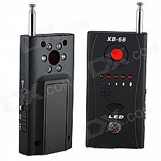 XB-68 Wireless Anti-Pinhole Camera Infrared Detectors Set - Black XB-68 Wireless Anti-Pinhole Camera Infrared Detectors Set - Black