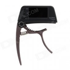Meideal TCpo20 Electric Acoustic Folk Guitar Capo Tuner - Black + Bistre Meideal TCpo20 Electric Acoustic Folk Guitar Capo Tuner - Black + Bistre