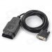 VAGKKL409 1RS232 Diagnostic Cable for Toyota / Audi - Black VAGKKL409 1RS232 Diagnostic Cable for Toyota / Audi - Black