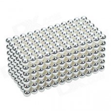 CHEERLINK 5mm DIY Magnet Balls / Neodymium Iron Educational Toys Set - Silver White (432 PCS) CHEERLINK 5mm DIY Magnet Balls / Neodymium Iron Educational Toys Set - Silver White (432 PCS)