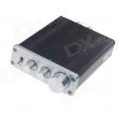 FeiXiang FX-502E 2 x 68W 2-Channel Digital Amplifier - Black + Silver