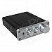 FeiXiang FX-502E 2 x 68W 2-Channel Digital Amplifier - Black + Silver FeiXiang FX-502E 2 x 68W 2-Channel Digital Amplifier - Black + Silver