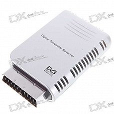 Scart DVB-T Digital Terrestrial Receiver with Remote Control Scart DVB-T Digital Terrestrial Receiver with Remote Control