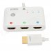 3 In 1 Out 1080P HDMI Switch / Splitter - White + Multicolored 3 In 1 Out 1080P HDMI Switch / Splitter - White + Multicolored