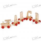 Wooden Letter Train (27-Piece Pack)