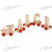 Wooden Letter Train (27-Piece Pack)