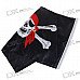 Jolly Roger Pirate Skull and Crossbones Red Scarf Flag (47CM*30CM)