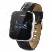 Stylish Multifunctional Bluetooth Smart Wristwatch w/ CID / SMS Alert + Music Control for Cellphone