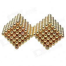 CHEERLINK 5mm DIY Magnet Balls / Neodymium Iron Educational Toys Set - Golden (432 PCS) CHEERLINK 5mm DIY Magnet Balls / Neodymium Iron Educational Toys Set - Golden (432 PCS)