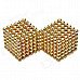 CHEERLINK 5mm DIY Magnet Balls / Neodymium Iron Educational Toys Set - Golden (432 PCS) CHEERLINK 5mm DIY Magnet Balls / Neodymium Iron Educational Toys Set - Golden (432 PCS)