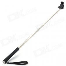 JUSTONE Handheld Retractable Aluminum Alloy Monopod Mount for DLSR / GoPro Hero 4/2 / 3 / 3+/SJ4000 - Black JUSTONE Handheld Retractable Aluminum Alloy Monopod Mount for DLSR / GoPro Hero 4/2 / 3 / 3+/SJ4000 - Black