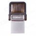 Kingston DataTraveler microDuo OTG USB Flash Drive for Phone / Tablet PC - Silver + Grey (16 GB) Kingston DataTraveler microDuo OTG USB Flash Drive for Phone / Tablet PC - Silver + Grey (16 GB)