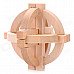 Wooden Puzzle Brain Teaser IQ Toy