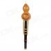 HLS-039 Chinese Dai Delicate Cucurbit Flute Hulusi - Black + Brown